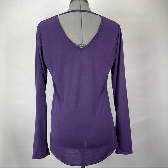 BROOKS Women’s Distance Long Sleeve Running T-shirt in Plum Size Medium - Picture 4 of 10